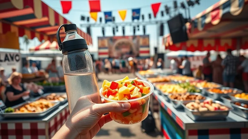 Bien Manger et S'hydrater en Festival : Astuces et Conseils