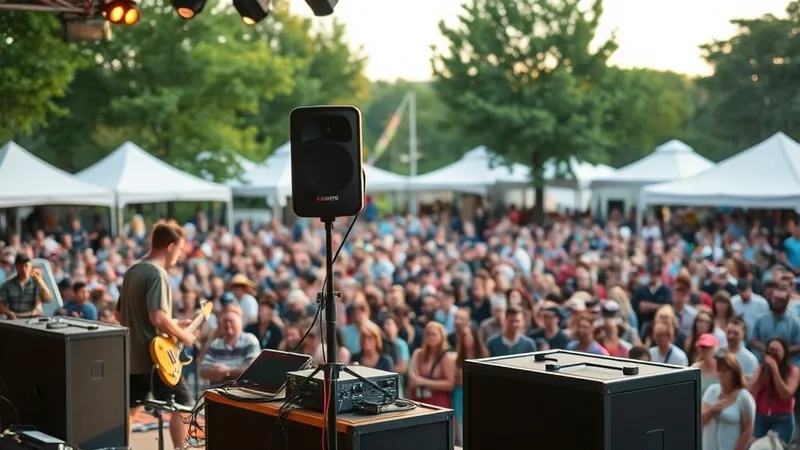 Astuces pour une sonorisation réussie sur scène extérieure