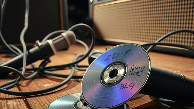 CD-R de tournée : l'objet live qui défie le streaming