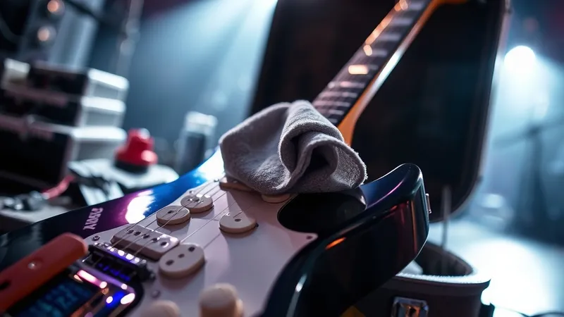 Entretien guitare en festival : protéger ses cordes contre l'humidité et la corrosion