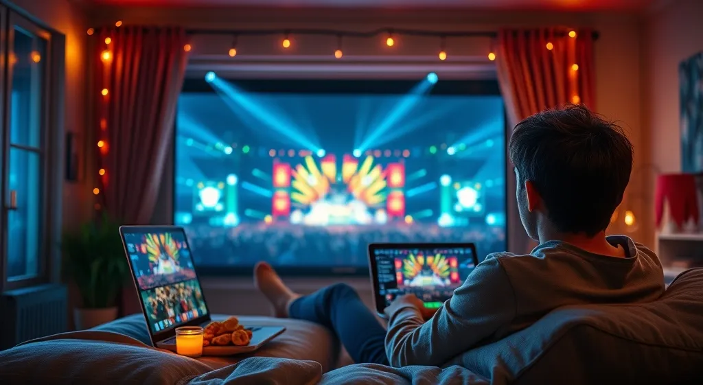 Regarder un festival en livestream : guide pour vivre la magie à distance