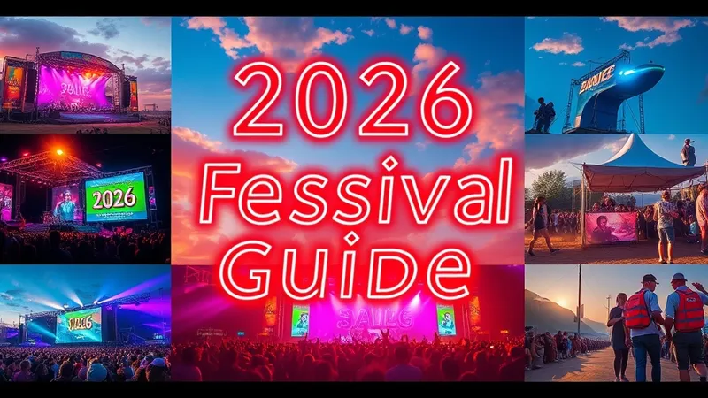 Festivals de musique 2026 : le guide complet pour choisir vos événements