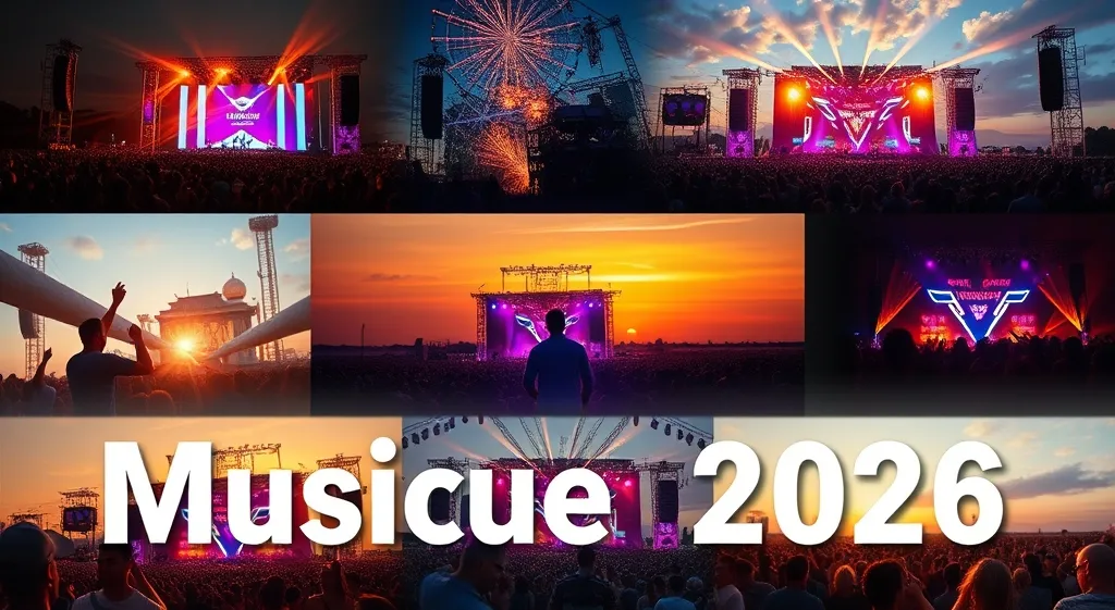 Festivals de musique 2026 : le guide ultime pour choisir vos événements