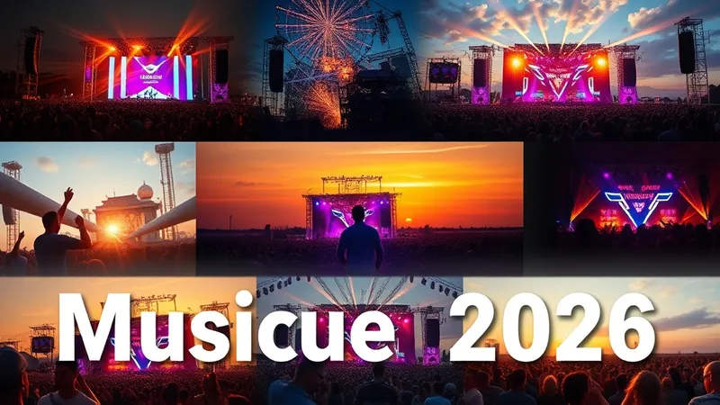 Festivals de musique 2026 : le guide ultime pour choisir vos événements