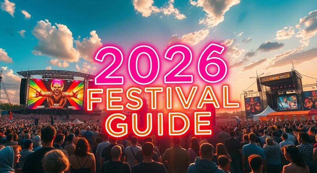 Festivals de musique 2026 : le guide ultime pour choisir vos événements