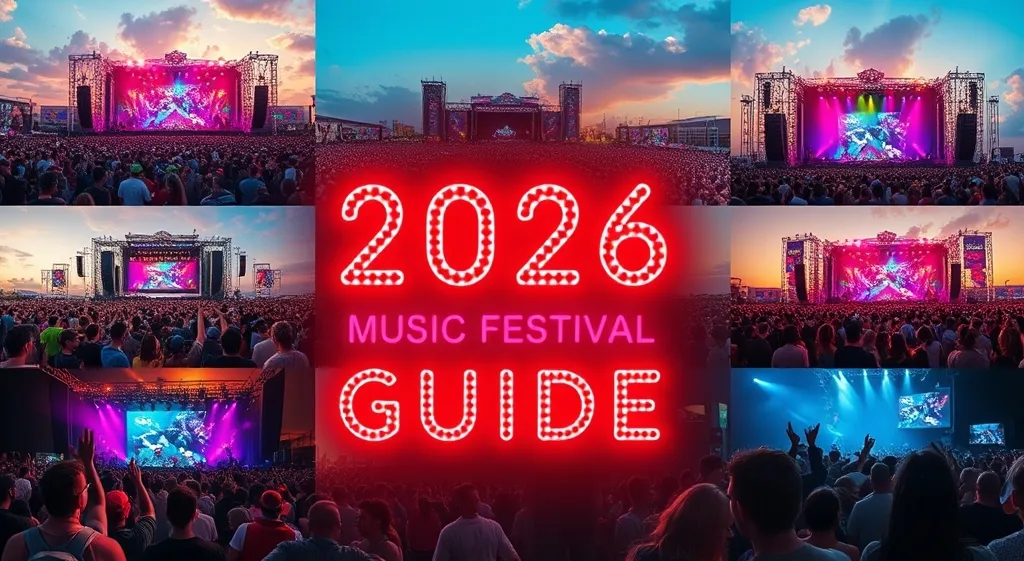 Festivals de musique 2026 : le guide ultime pour choisir vos événements