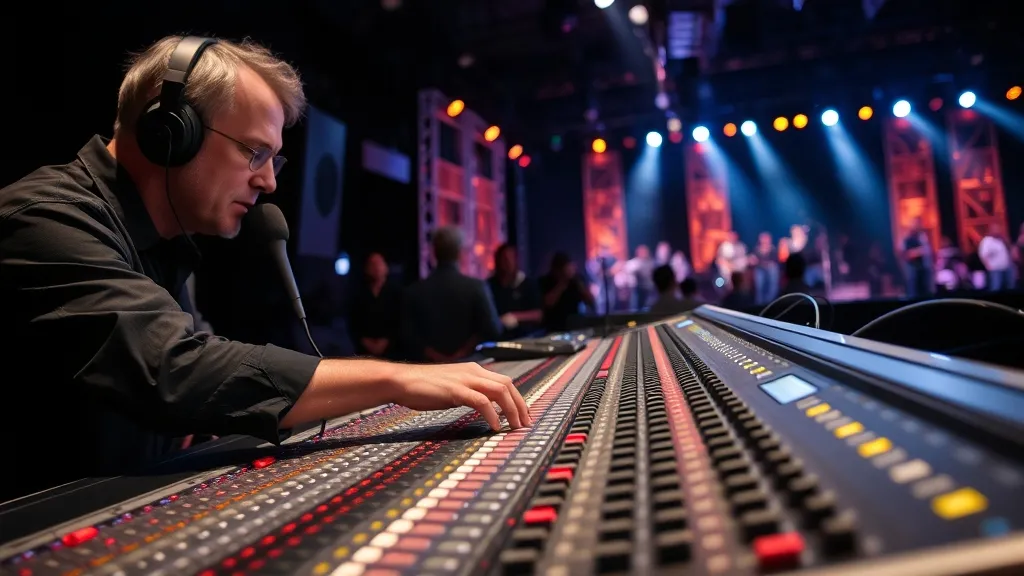 Gain staging audio en concert : régler niveaux pour éviter saturation et souffle