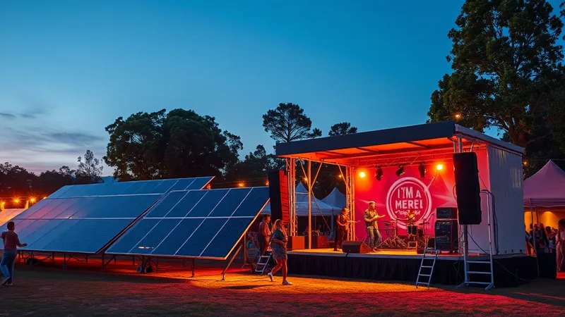 Maîtriser l'Énergie Festival Autonome : Guide 2026 pour une Alimentation Électrique Zéro Carbone