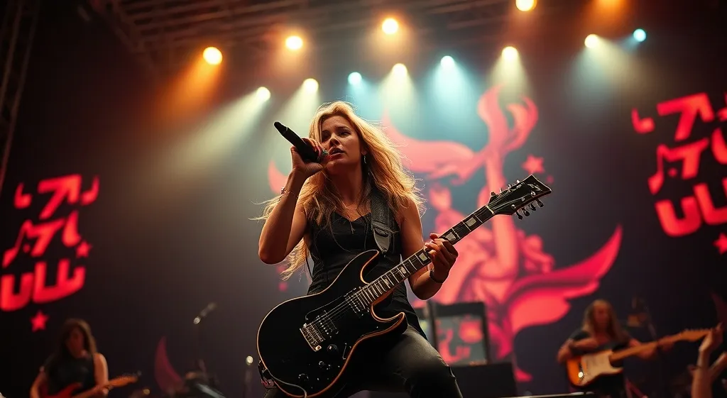 Jennifer Finch et l'héritage du rock féminin sur les scènes de festival