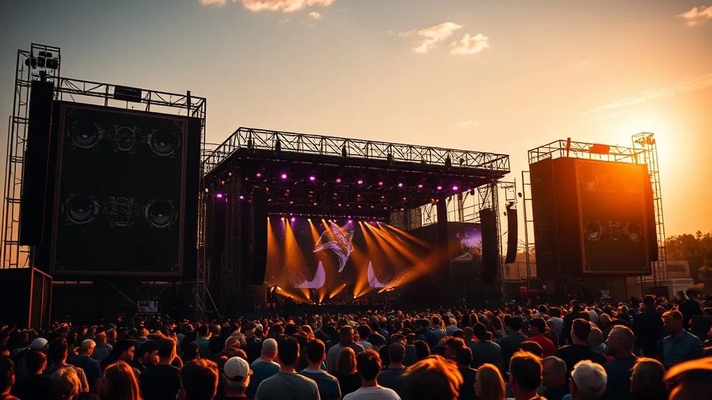 Enceintes pour scène de festival : le guide ultime pour choisir en 2026