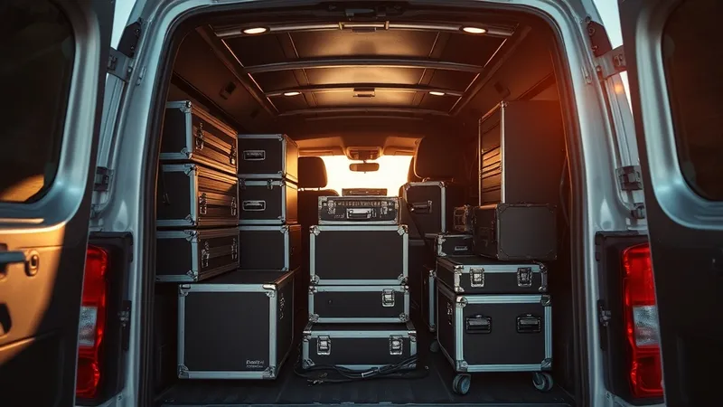 Logistique Transport Matériel Concert : Optimisez Votre Sono de Petite Tournée 2026