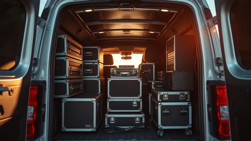 Logistique Transport Matériel Concert : Optimisez Votre Sono de Petite Tournée 2026