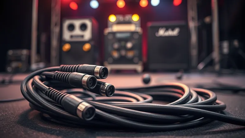 Maintenance des câbles audio en festival : le guide ultime pour éviter les pannes