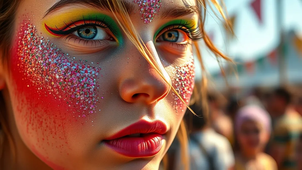 Maquillage festivalier 2026 : les tendances incontournables pour briller tout l'été