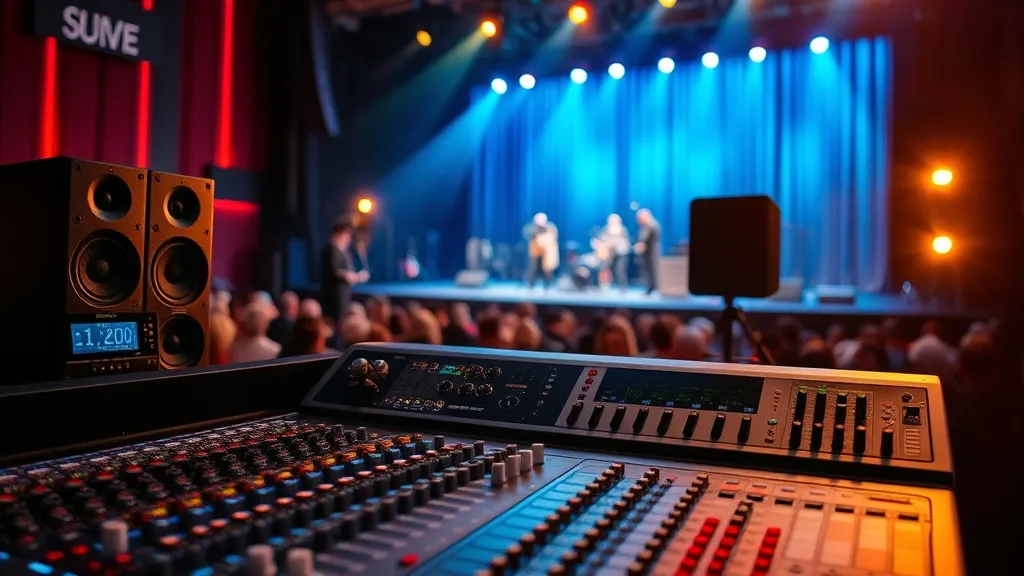 Mixage live et retours de scène : éviter la saturation audio et garder une voix nette