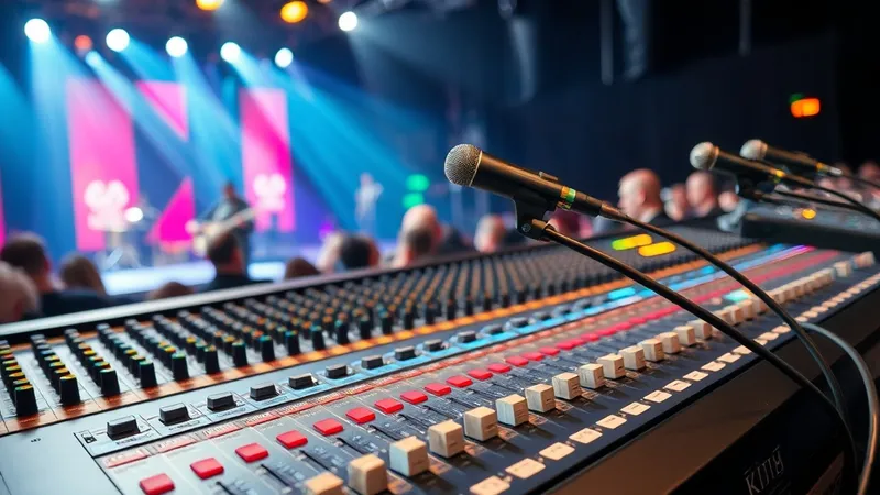Mixage live voix et vocaux : réglages simples pour une clarté parfaite sur scène