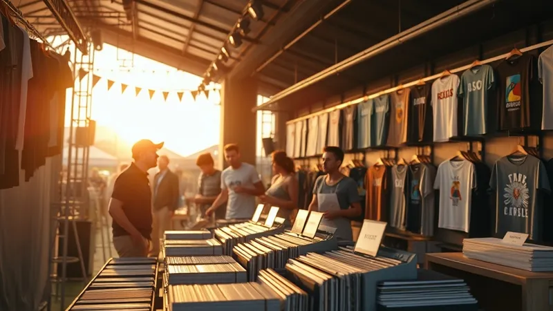 Vendre en festival : comment optimiser son stand de merchandising en 2026 pour booster ses revenus