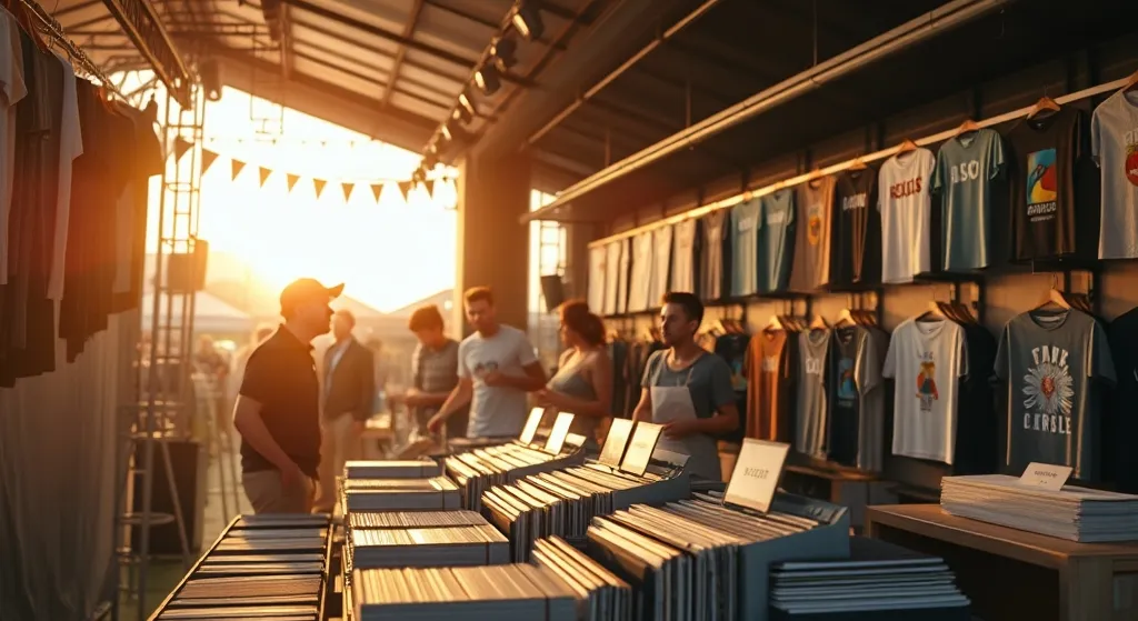 Vendre en festival : comment optimiser son stand de merchandising en 2026 pour booster ses revenus