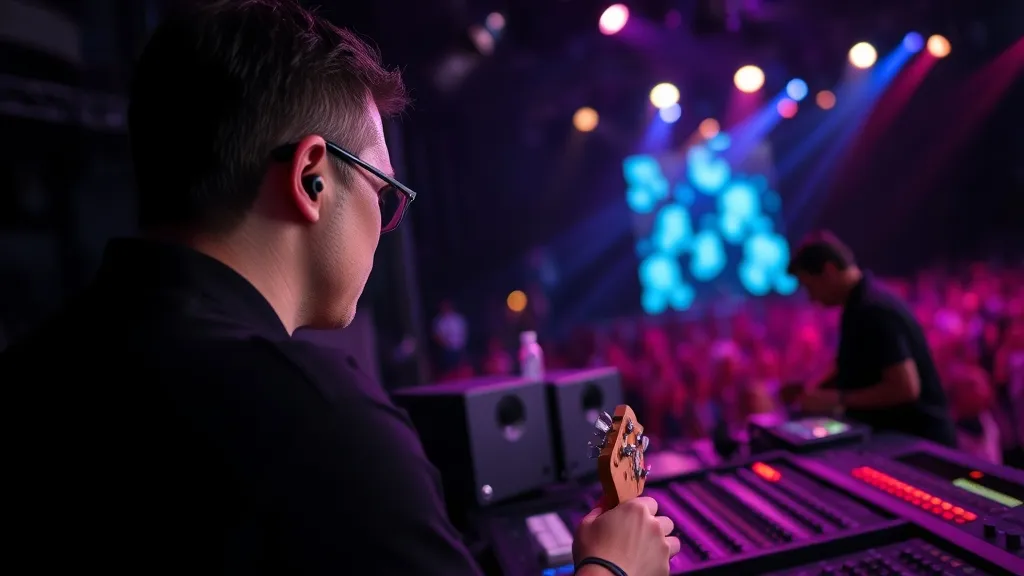 Monitoring de scène en concert : inéars, wedges et réglages pour éviter le larsen live
