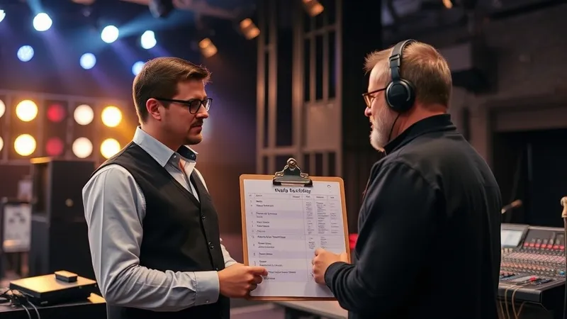 Planning répétition et soundcheck : organiser un concert sans perdre de temps