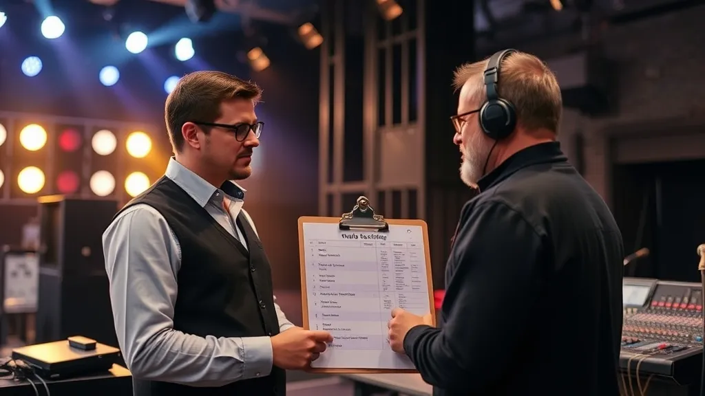 Planning répétition et soundcheck : organiser un concert sans perdre de temps