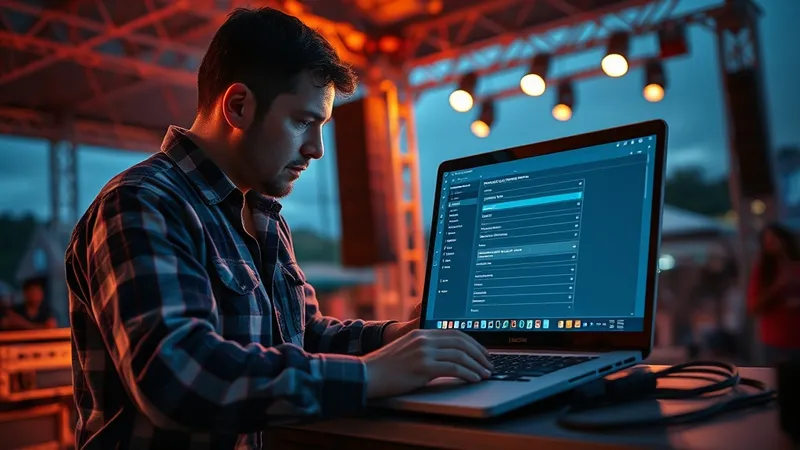 Sécurité Réseau Festival 2026 : Protéger le Wifi Scènes et Backstage contre Cyberattaques et Interférences