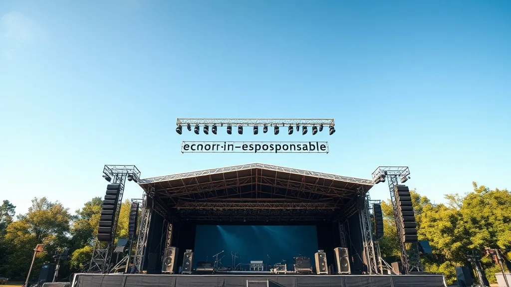 Sonorisation de Festival Éco-Responsable 2026 : Réduisez Votre Empreinte Sans Sacrifier la Qualité Sonore