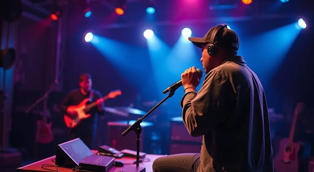 Réussir un concert rap intimiste : adapter l'énergie club à une petite scène